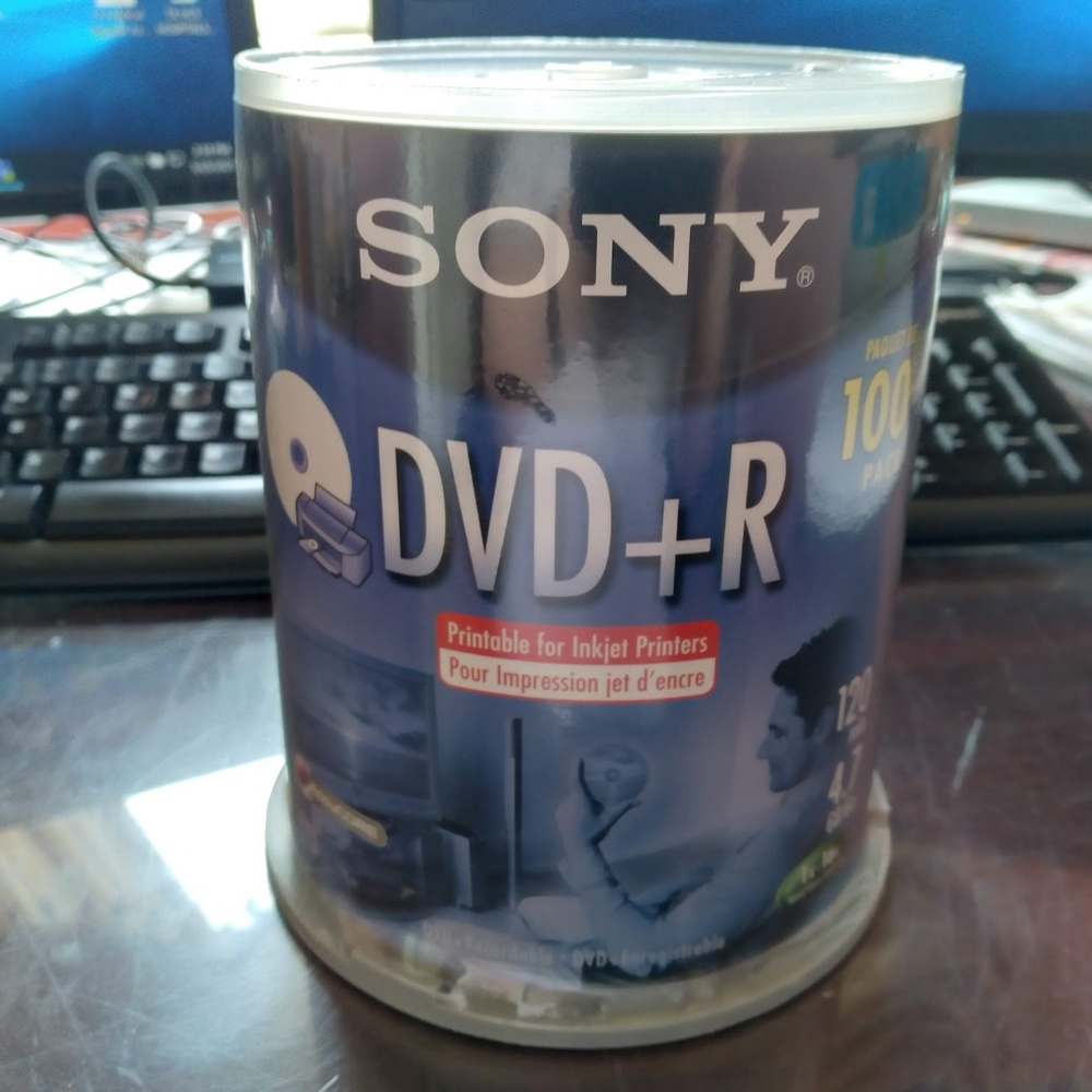 Sony DVR+R 4.7 GB/Go Recordable Factory Sealed